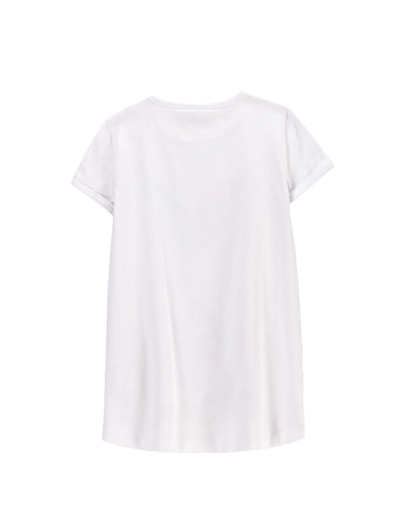 Coccodrillo Coccodrillo Marškinėliai WC5143203IGK Balta Regular Fit