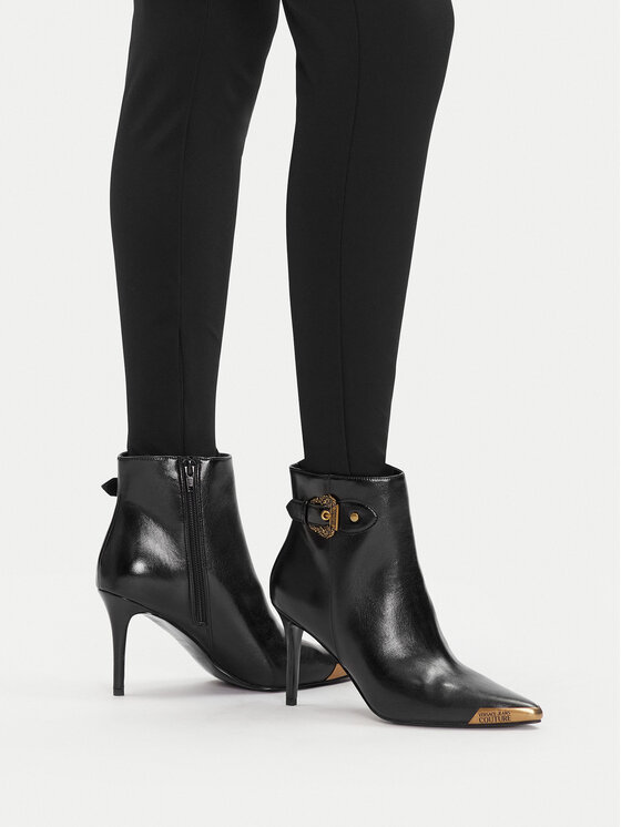 Versace Jeans Couture Ботильйони Versace Jeans Couture 79VA3S57 Чорний
