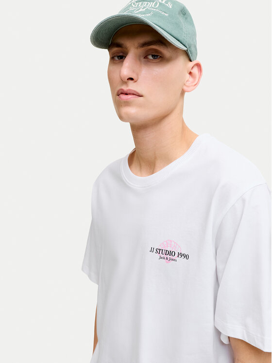 Jack & Jones Jack & Jones T-Shirt Corals Tee 12288345 Weiß Regular Fit