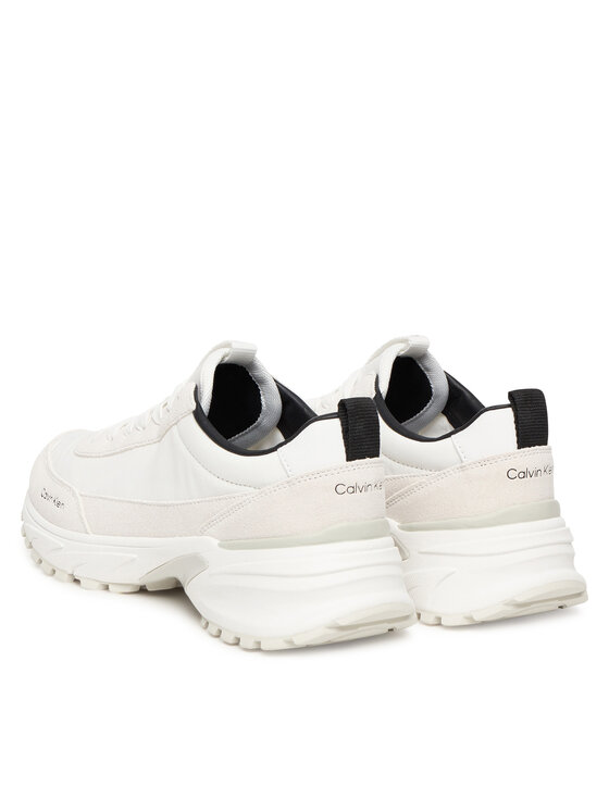 Calvin Klein Sneakers Calvin Klein Hike Runner Mg Nylon Mix YW0YW02075 Bianco