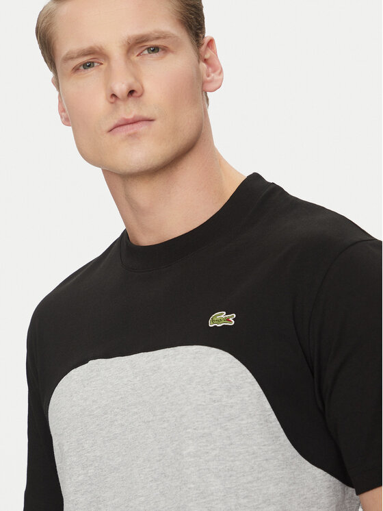 Lacoste Lacoste Футболка TH9551 Сірий Classic Fit