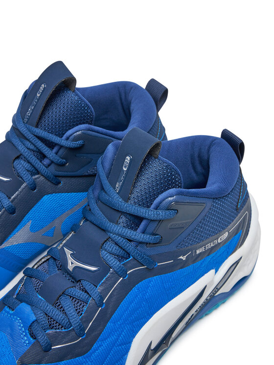 Mizuno Halové topánky Mizuno Wave Stealth Neo 2 Mid X1GA2405 Modrá