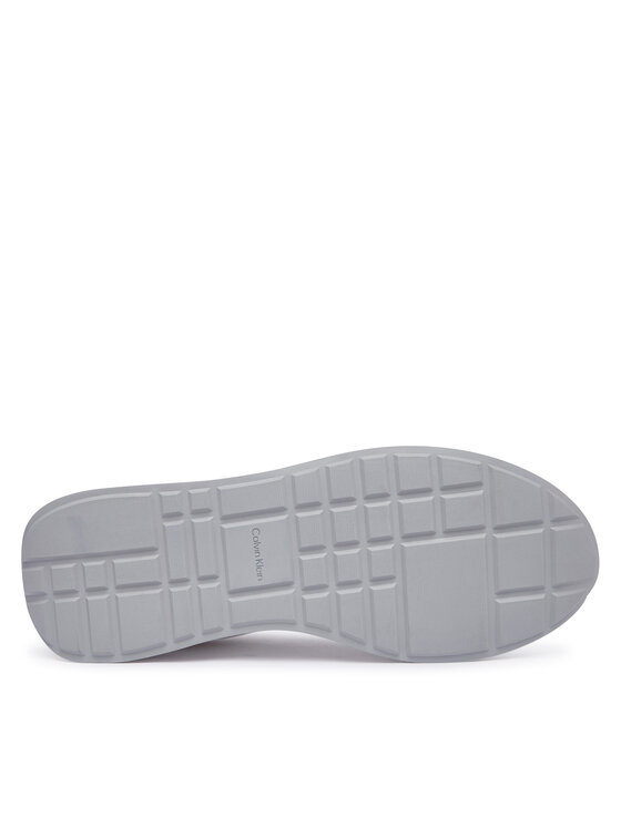Calvin Klein Superge Calvin Klein Retro Runner T Lth Aop Ny HM0HM02213 Bela