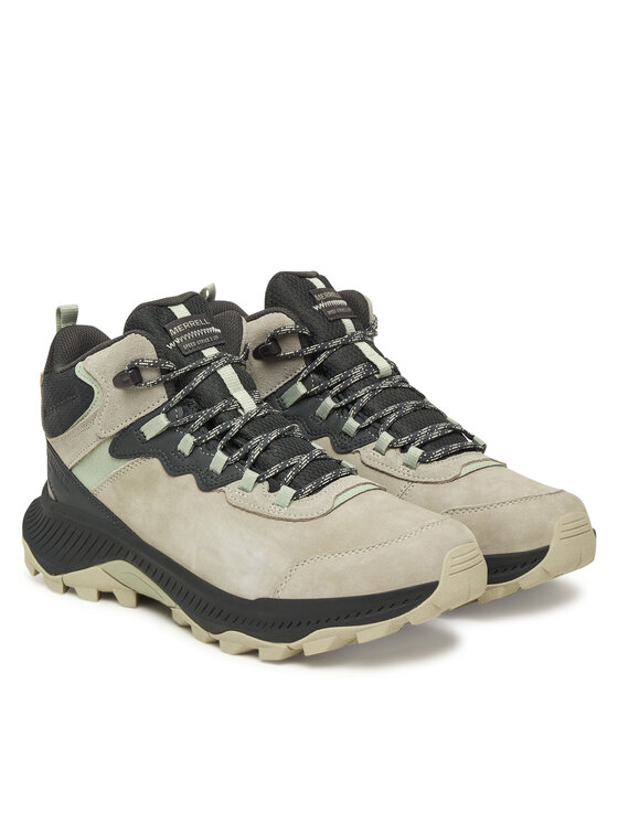 Merrell Трекінгові черевики Merrell Speed Strike 2 Leather Mid Waterproof J038387 Бежевий