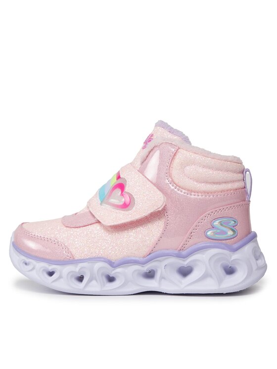 Skechers Superge Skechers Heart Lights Brilliant Rainbow 302669L/PKLV Roza