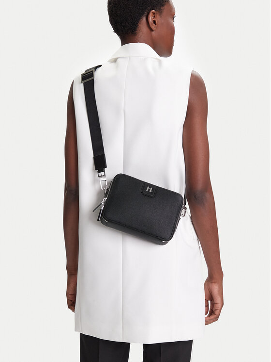 KARL LAGERFELD Дамска чанта KARL LAGERFELD A3M30157 Черен