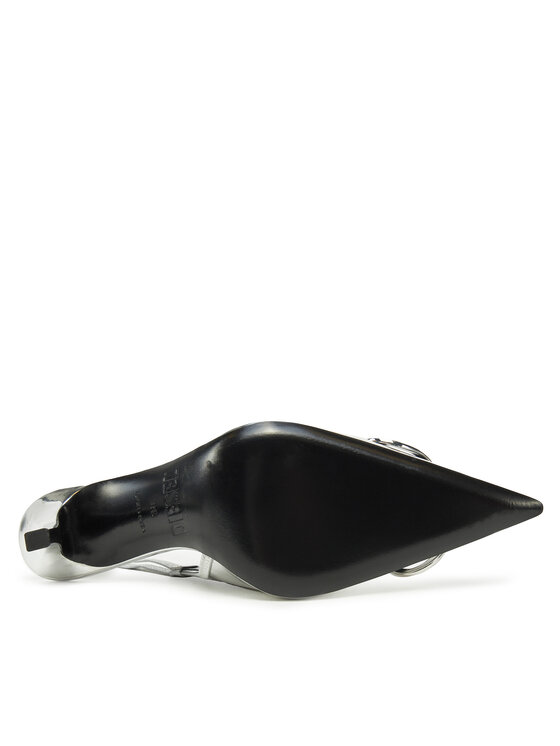 Diesel Туфлі на шпильці Diesel Y02985 P1660 T9002 Срібний