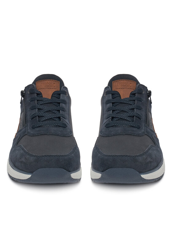 Rieker Sneakersy Rieker B0601-14 Granatowy