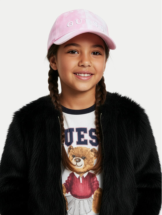 Guess Șapcă Guess H4GZ02 WO08O Roz