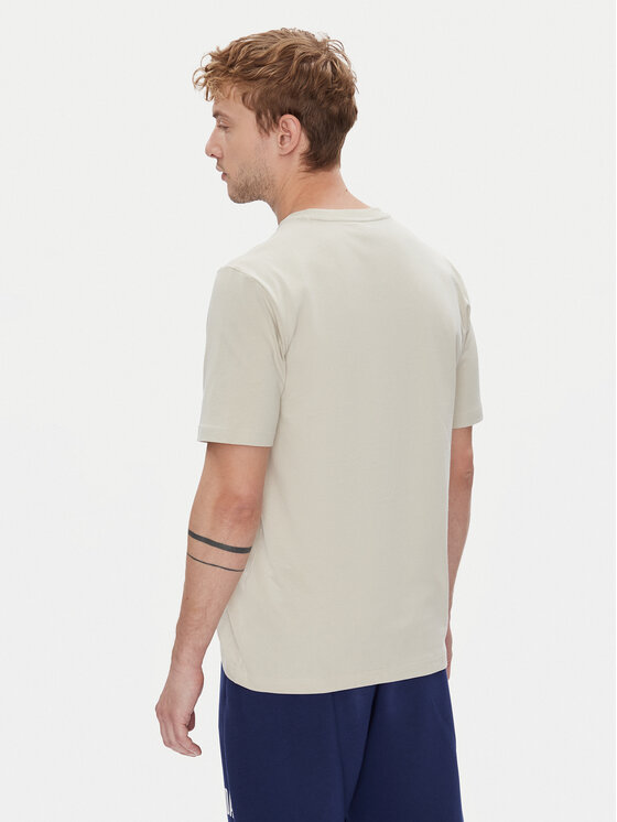 adidas adidas T-shirt Collegiate Lineage Graphic JM6415 Bež Regular Fit