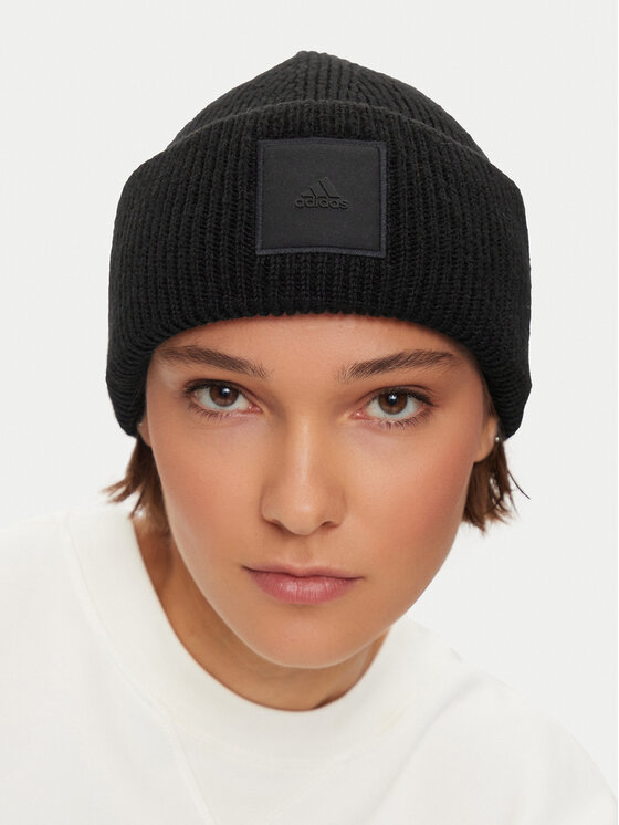 adidas Czapka adidas Cuffed Beanie IY5255 Czarny
