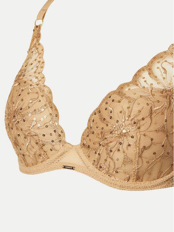 Chantelle Chantelle Sujetador con aros Fleurs Si C12Q20 Beis