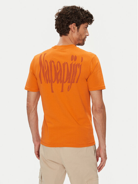 Napapijri Napapijri Camiseta S-Turrach NP0A893U Naranja Regular Fit