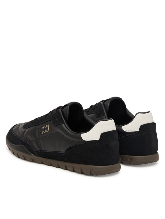 Tommy Jeans Tenisice Tommy Jeans Tommy Jeans Low Lth Runner EM0EM01794 Crna