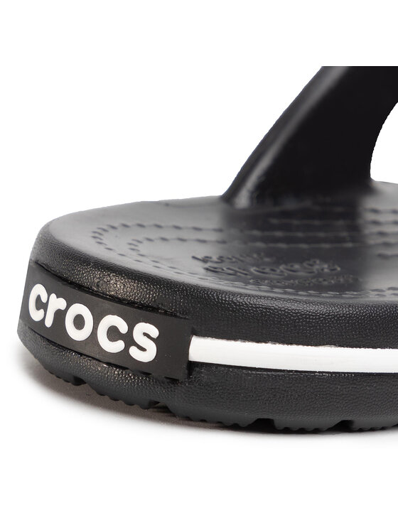 Crocs Джапанки Crocs Crocband Flip W 206100 Черен