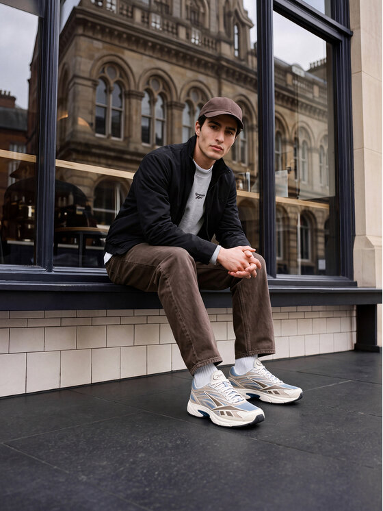 Reebok Reebok Pulóver Arrigan RK25547CCM Szürke Regular Fit