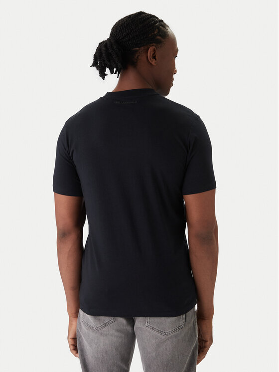 KARL LAGERFELD KARL LAGERFELD Camiseta 755710 561224 Azul marino Regular Fit