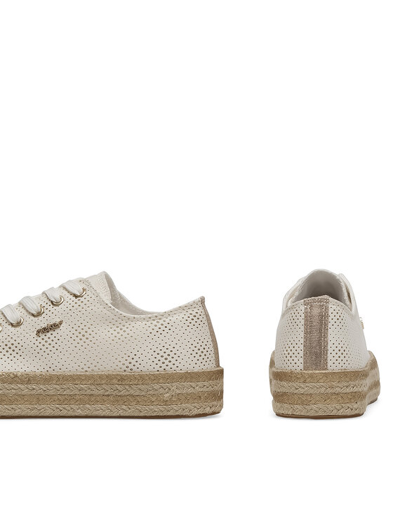 Rieker Sneakersy Rieker 94005-80 Bílá