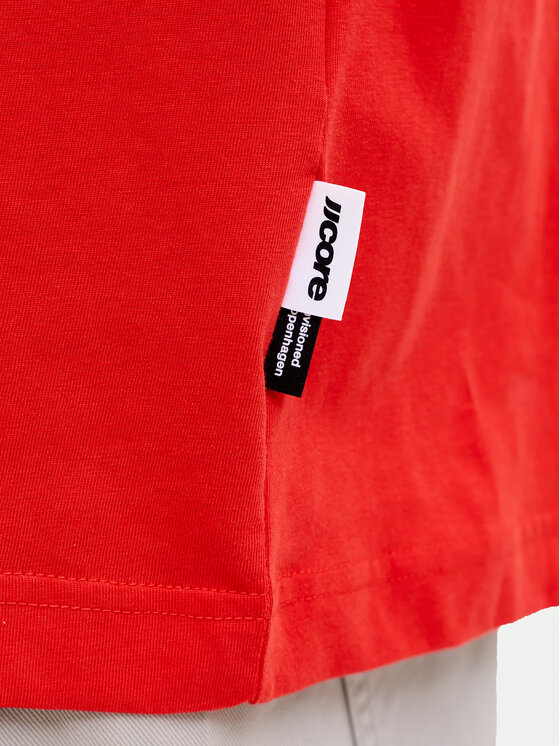 Jack & Jones Jack & Jones Футболка Club 12289868 Червоний Relaxed Fit