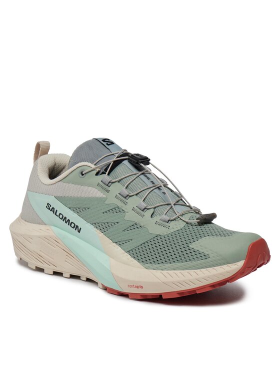 Salomon Bežecké topánky Salomon Sense Ride 5 L47211700 Zelená