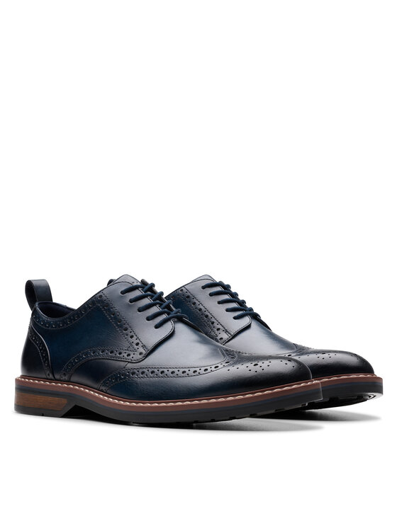 Clarks Туфлі Clarks Aldwin Limit 26178471 Cиній