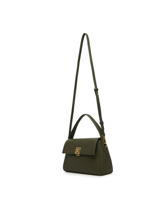 Calvin Klein Rankinė Calvin Klein Emblem Hw Pebble Shoulder Bag 25 LV04F3425G Žalia