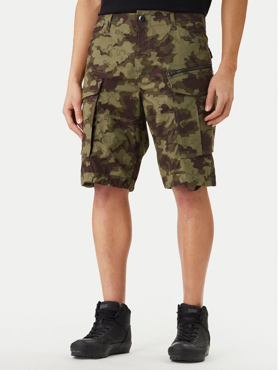 G-STAR G-STAR Pantalones cortos de tela Rovic D08566-D553 Verde Relaxed Fit