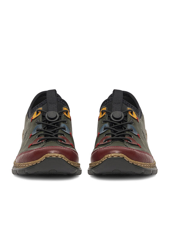 Rieker Polobotky Rieker N3271-54 Zelená