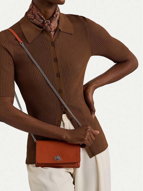LAUREN RALPH LAUREN Kabelka LAUREN RALPH LAUREN 432942073009 Oranžová