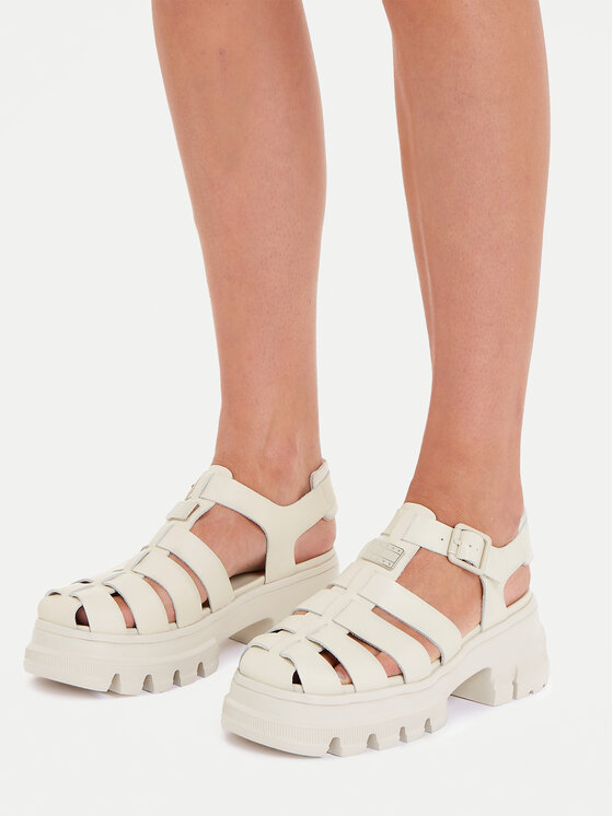 Tommy Jeans Sandály Tommy Jeans Tjw Fisherman Sandal EN0EN02542 Béžová