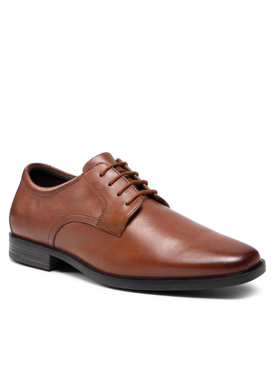 Clarks Polobotky Clarks Howard Walk 261620177 Hnědá