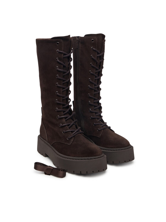 Steve Madden Ghete Steve Madden Vroom 11001204 Maro închis