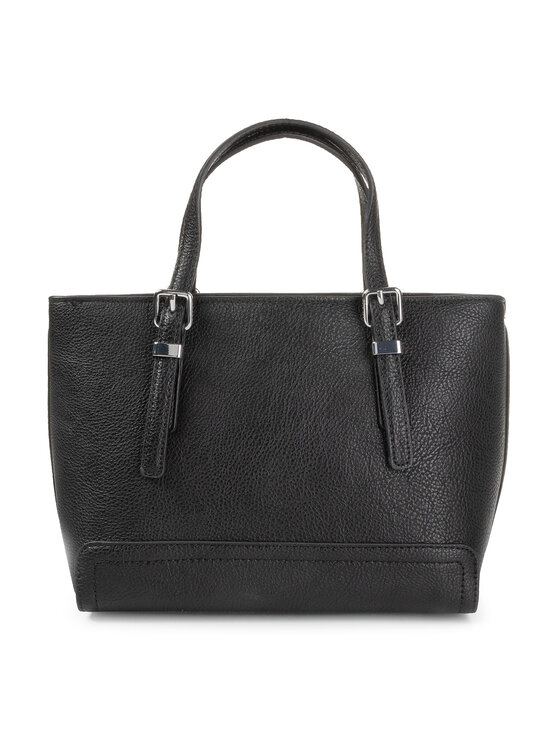 Tommy Hilfiger Torebka Tommy Hilfiger Honey Small Tote AW0AW07297 Czarny