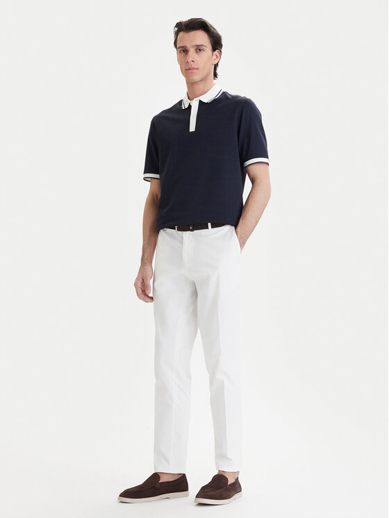 Bugatti Bugatti Polo 8150-75112C Azul marino Regular Fit