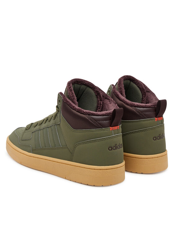 adidas Снікерcи adidas Rapid Court Mid Winterized JR0184 Зелений