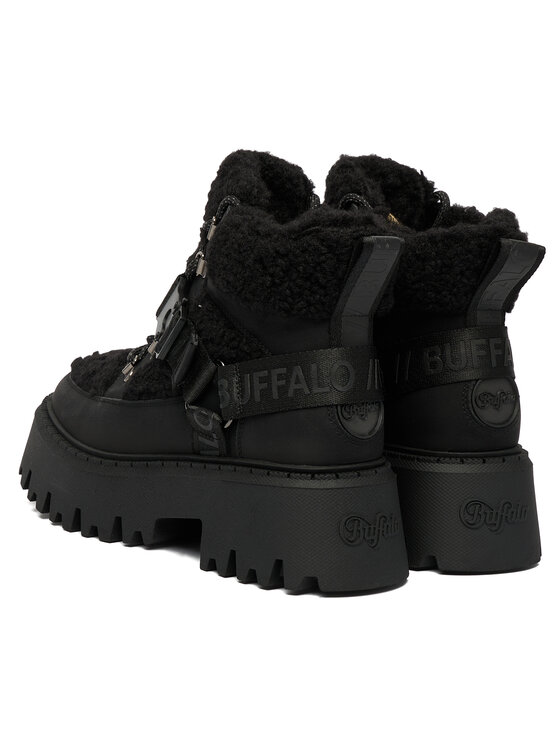 Buffalo Ghete Buffalo Aspen Com Mid Warm 1622593 Negru