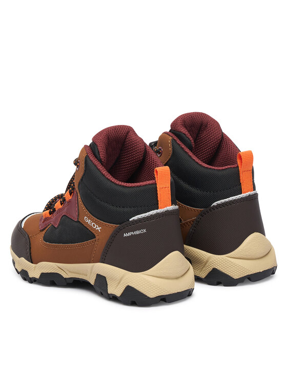 Geox Trzewiki Geox J Magnetar Boy B Abx J463ZC 050FU C6311 M Brązowy
