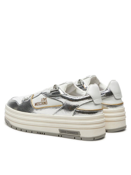 Sneakers LOVE MOSCHINO JA21017G18IB0000 Argintiu | Epantofi.ro