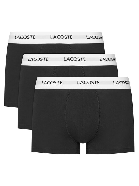 Lacoste Lacoste Conjunto de calzoncillos boxer 5H5150 Negro