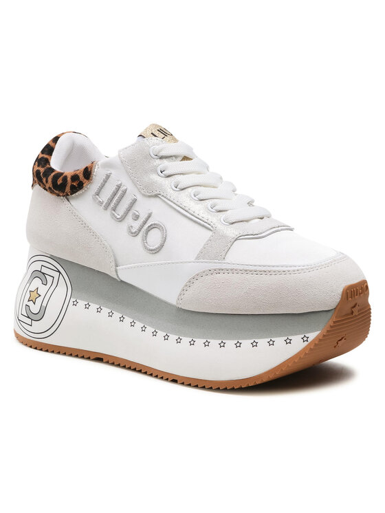 Sneakers Liu Jo Super Maxi Wonder 1 BA1083 PX161 Alb | Epantofi.ro