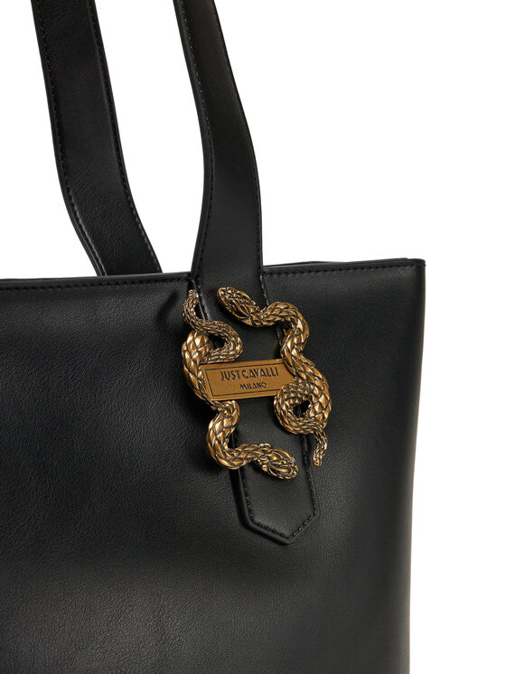 Just Cavalli Borsetta Just Cavalli Iconic Snakes 78RA4BA5 ZSA89 Nero