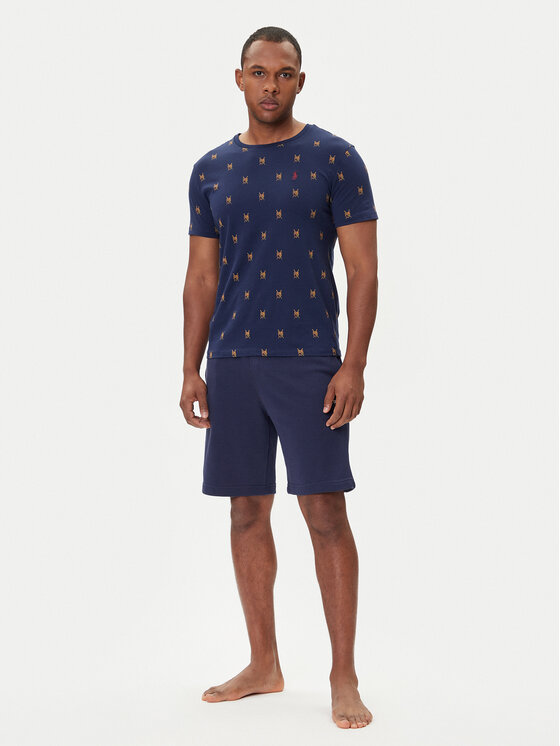 Polo Ralph Lauren Polo Ralph Lauren Camiseta 710P00081001 Azul marino Custom Slim Fit