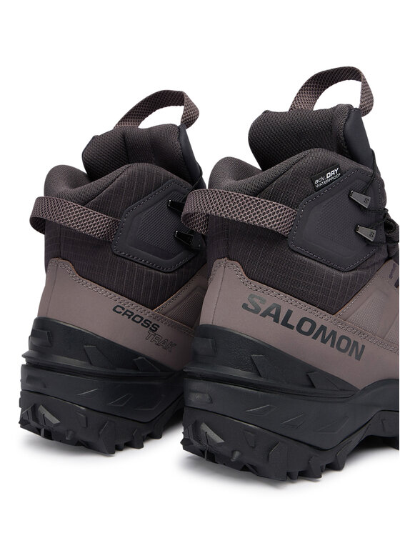 Salomon Trekkingschuhe Salomon Crosstrak Powder WP L47569900 Violett
