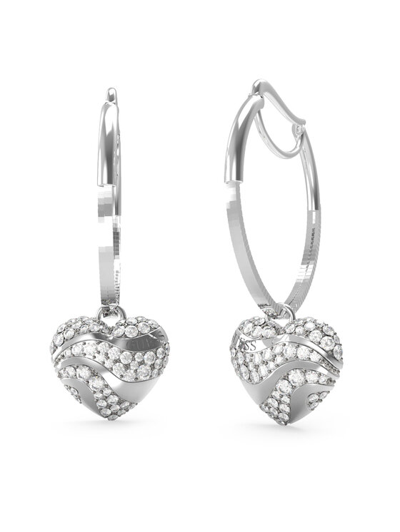 Guess Ausskari Guess JUBE04 505JW Sudraba