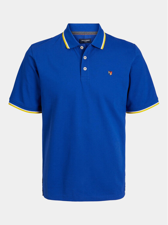 Jack & Jones Jack & Jones Поло Bluwin 12169064 Голубий Regular Fit