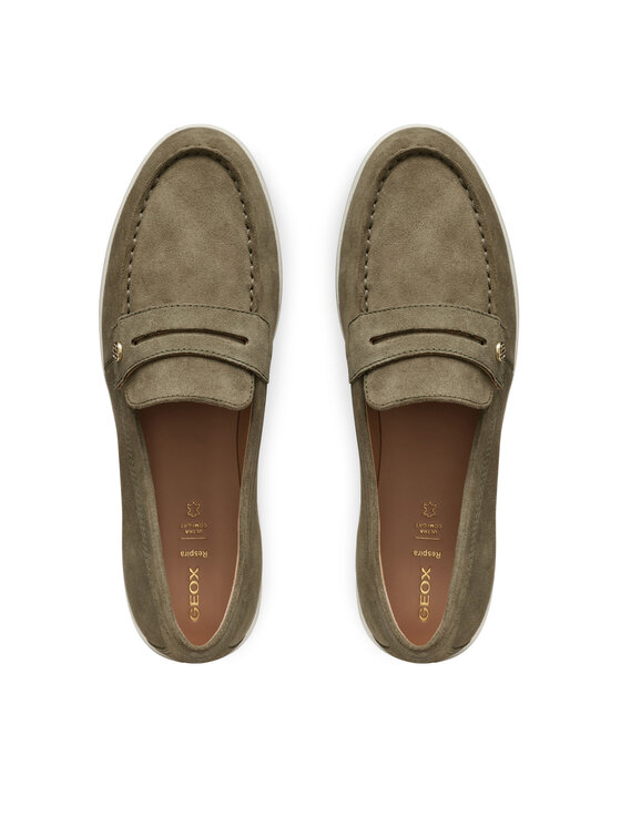 Geox Mokasíny Geox D Xand 3 D550ZD 00022 C3016 Khaki