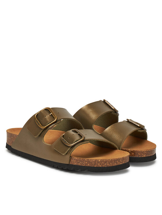 Scholl Nazouváky Scholl Josephine F32166 Khaki