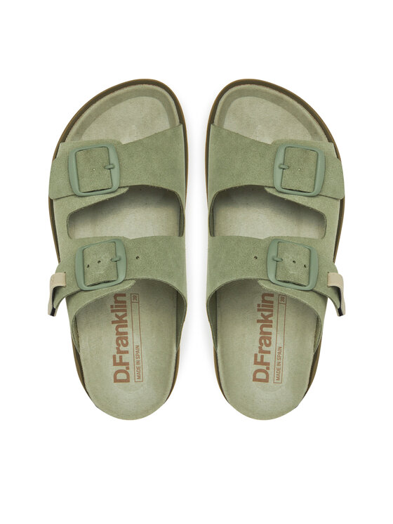 D.Franklin Klapki D.Franklin DFSH407001 Khaki