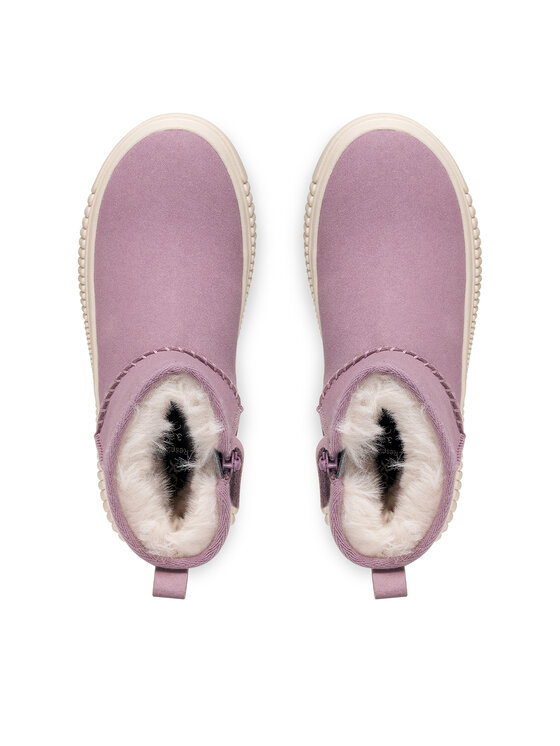 Geox Ботуши Geox J Laquinny Girl J56M3C 000AU C8007 S Розов