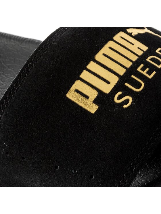 Puma Šlepetės Puma Leadcat Suede 365758 01 Juoda